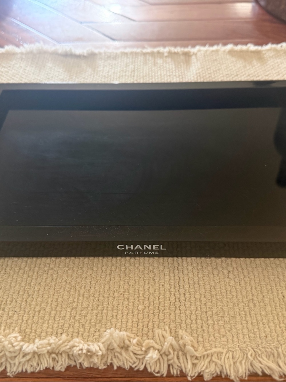 CHANEL Black Tablet Display for Parfums